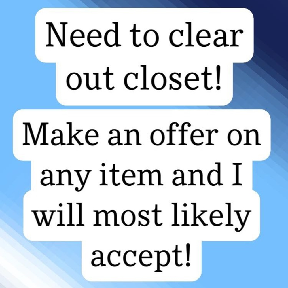 Make offers on any item!